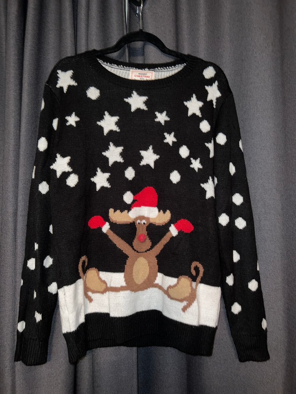 Ugly Christmas Sweater Xmas Size XL